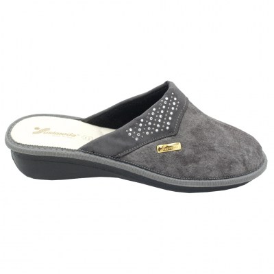 SUSIMODA special numbers Shoes Grey Fabric heel 2 cm