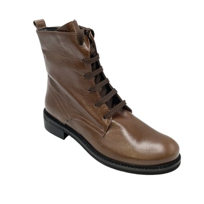 Angela Calzature  Shoes marrone leather heel 3 cm