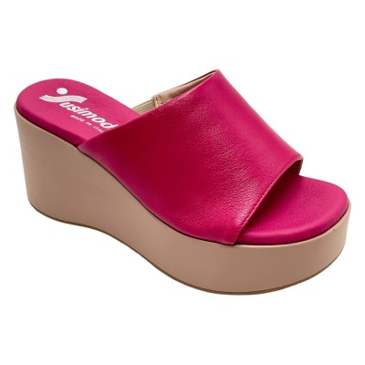 SUSIMODA special numbers Shoes fuchsia leather heel 7 cm
