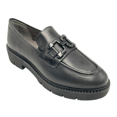 TAMARIS special numbers Shoes black leather heel 5 cm