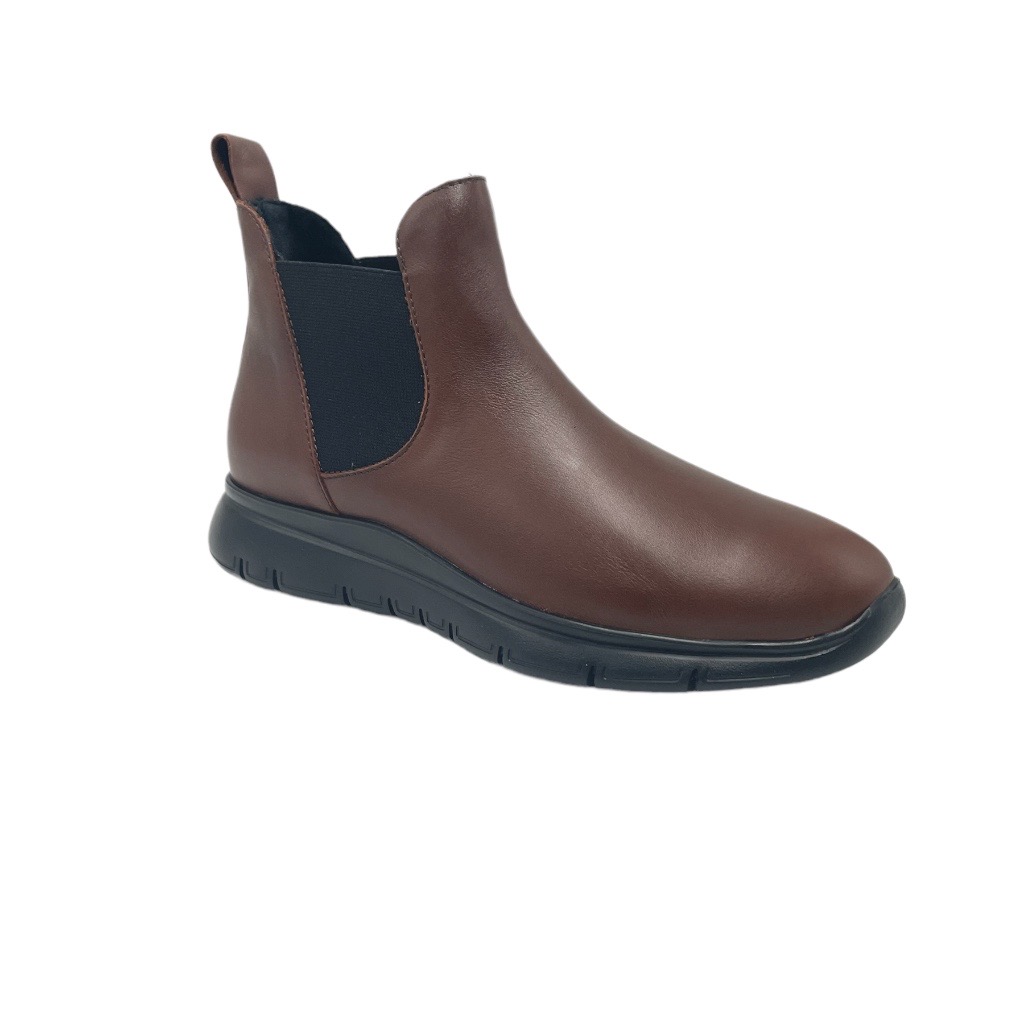 FRAU  Shoes marrone leather heel 2 cm