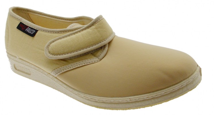 Gaviga Falco 193 pantofola cotone LYCRA elasticizzato beige a  strappo