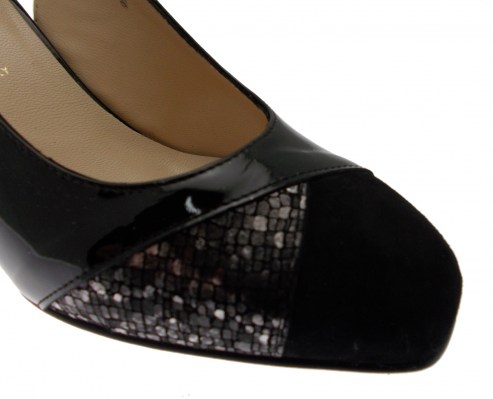 SOFFICE SOGNO 8061 scarpa sandalo   nero multicolor cuoio