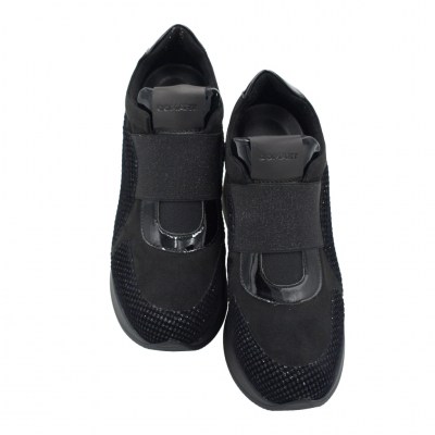 COMART calzaturificio standard numbers Shoes black leather heel 2 cm