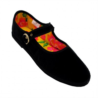 De FONSECA standard numbers Shoes black velluto heel  cm