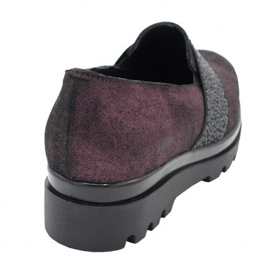 Soffice Sogno standard numbers Shoes bordeaux leather heel 2 cm
