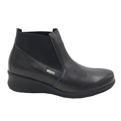 SUSIMODA standard numbers Shoes black leather heel 2 cm