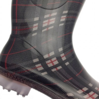 STIVALE GOMMA fantasia tartan scozzese