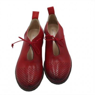 Angela Calzature  Shoes Red leather heel 2 cm