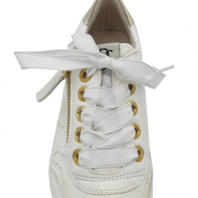 DL LUSSIL SPORT  Shoes Beige leather heel 1 cm