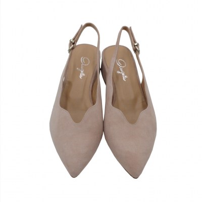 Angela Calzature  Shoes Pink chamois heel 2 cm