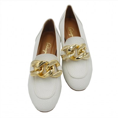 Angela Calzature  Shoes avorio ecopelle heel 2 cm