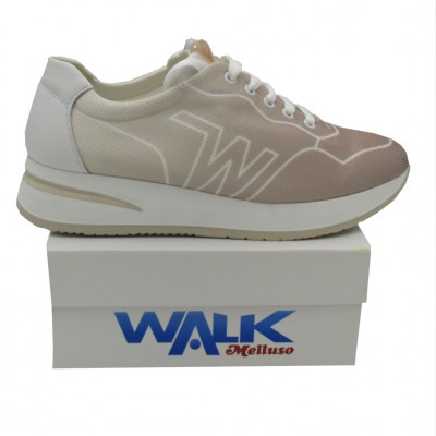MELLUSO sneakers in tessuto colore beige tacco basso 1-4 cm   Numeri 41 e 42     