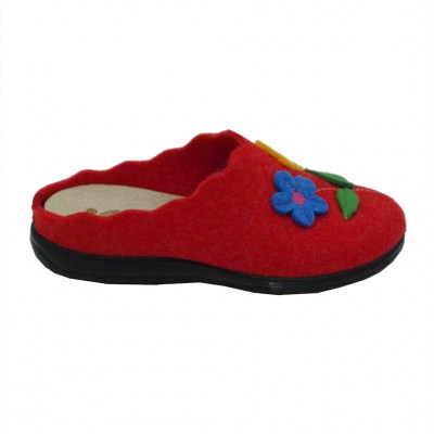 SUSIMODA  Shoes Red lana cotta heel 2 cm