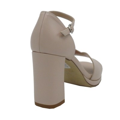 Angela Calzature Sposa e Cerimonia special numbers Shoes Beige leather heel 9 cm