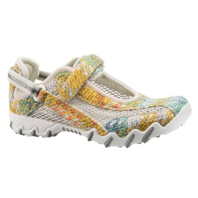 Mephisto Allrounder NIRO scarpa donna sportiva multicolor giallo plantare estraibile