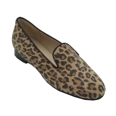 Angela Calzature ballerine in pelle colore marrone tacco piatto fino a 1 cm   DAL 33 AL 44     