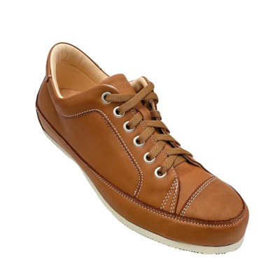 L\'ECOLOGICA  Shoes marrone leather heel 1 cm