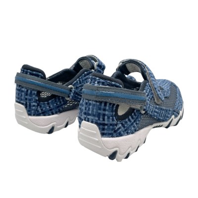 Mephisto Allrounder NIRO denim blu scarpa donna sportiva con soletta estraibile a strappo