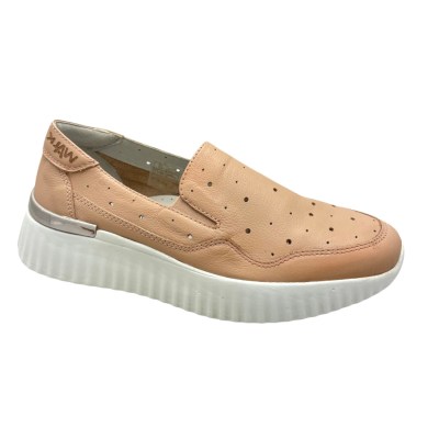 MELLUOS WALK K55332B high-necked slip on for woman sand dune perforated SNEAKER