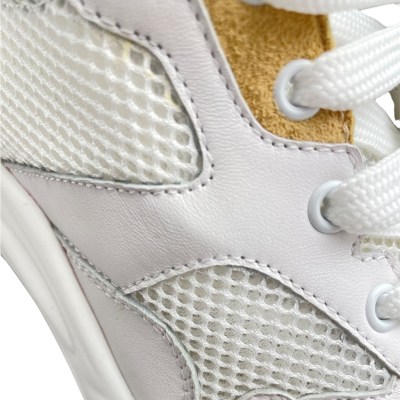 MELLUSO WALK R20319 CLARA sneaker scarpa per donna sportiva bianco traforata soletta estraibile