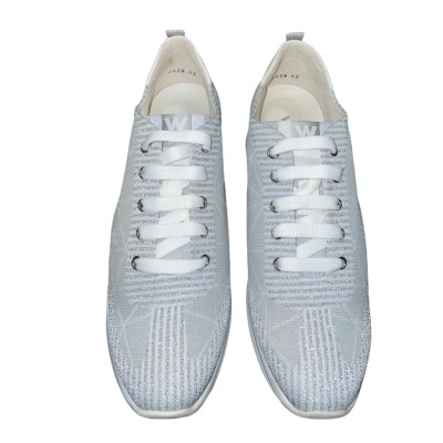 MELLUSO WALK sneaker scarpa per donna sportiva argento 42 44