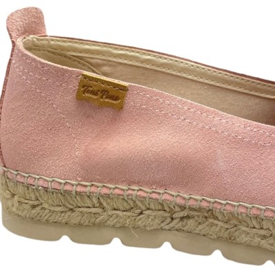 TONI PONS AUREM espadrilla accollato nude rosa pantofolina in corda 33 34  42