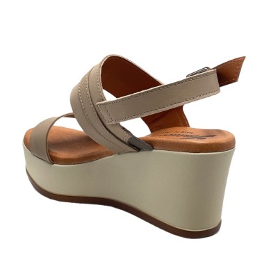 Angela Calzature Numeri Speciali sandali in pelle colore marrone tacco alto 8-11 cm   34 numeri speciali    