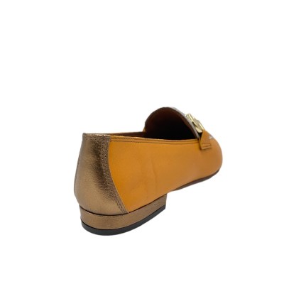 Angela Calzature  Shoes Yellow leather heel 1 cm