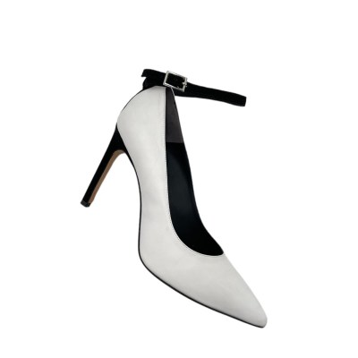 ATELIER VANIA  Shoes White leather heel 11 cm
