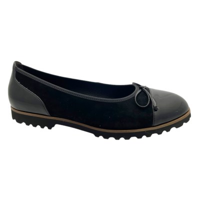 scarpa bassa per donna paperina ballerina nera numeri grandi 42 43 44 FLAT SHOE