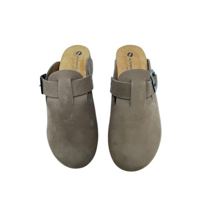 DEFONSECA pantofole ciabatte in nabuk colore marrone tacco basso 1-4 cm   comfort e leggerezza al passo     