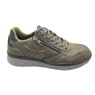 Mephisto Allrounder MAJESTRO kaki-verde kaki scarpa uomo sneaker sportiva soletta estraibile