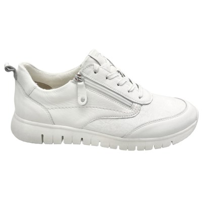 Tamaris Comfort 8-53705-29 100 scarpa donna sneaker basic bianca elasticizzata 42 43 44 45