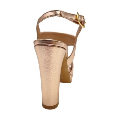 Melluso Elegance sandali in ecopelle colore rosa tacco alto 8-11 cm   eleganza numeri 33, 34 donna numeri speciali    