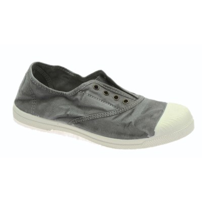 NATURAL WORLD ECO sneaker tennis cotone GRIGIO enz 3102E 623 Vegan shoes