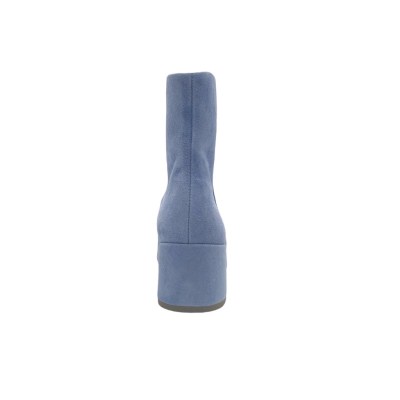 GABOR stivali alla caviglia in camoscio colore azzurro tacco medio 4-7 cm   donna dal 42 al 44 numeri speciali    