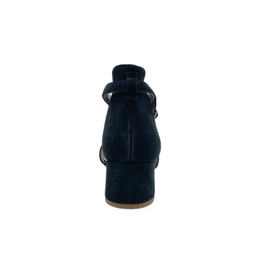 TAMARIS sandali in camoscio colore blu tacco basso 1-4 cm   donna 43,44,45 numeri speciali    