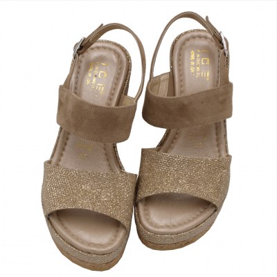 Angela Calzature Numeri Speciali sandali in camoscio colore beige tacco alto 8-11 cm   Numeri 33/34/42/43 Donna numeri speciali    
