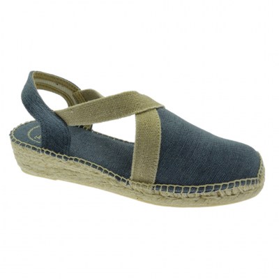 Toni Pons VERDI  V sandalo  corda blue  espadrillas vegan shoes