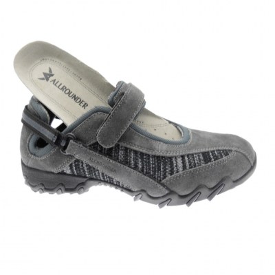 Mephisto Allrounder NIRO scarpa donna shark grigio plantare anatomico estraibile